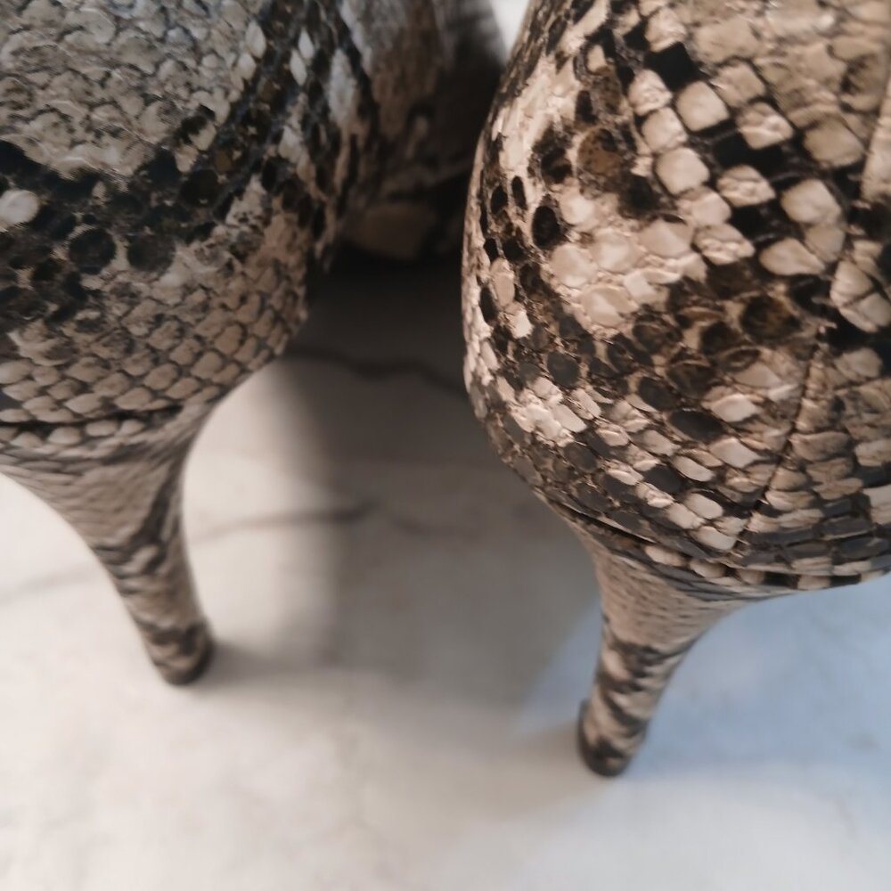 Impo Faux Snakeskin Booties 8.5 - Picture 4 of 5